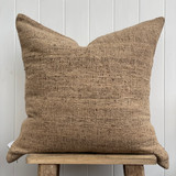 Tussar Heavy Wild Silk Cushion Cover 60 x 60 cm