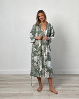 Leaf Sage Kimono