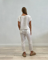 Joyce 3/4 Pants Optic White