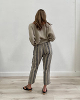 Erika 3/4 Pants Blue Horizon Stripe