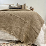 Briar Throw with Frayed Edges