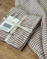 Rust Stripe Tea Towel 