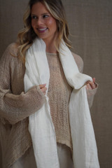 Kelly Scarf Small White Combo