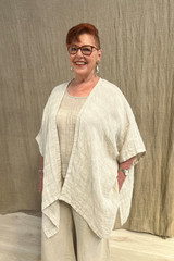 Carmen Cardigan in Natural Combo