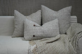 Felix Linen Cushion Cover Natural/White 40X60cm