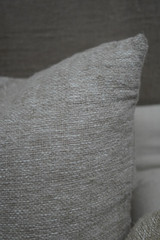 Felix Linen Cushion Cover Natural/White 60x60cm