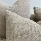 Audrey Linen Cushion Cover Bone 60x60cm