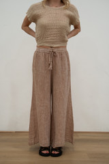 Alessa Wide Leg Pants Antique Rust
