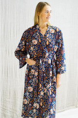 Orchard Kimono Indigo