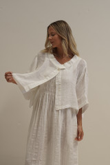 Chloe Jacket White Mesh