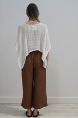 Carol Pocho Top White