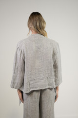 Bianca Jacket Blue & Natural Woven