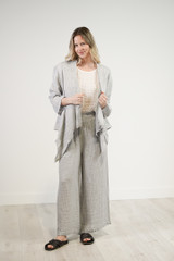 Bianca Jacket Blue & Natural Woven