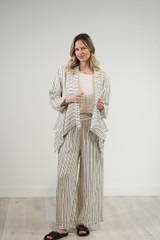 Bianca Jacket Scattered Stripes