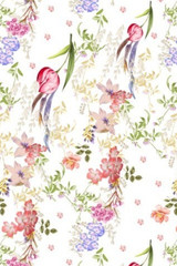 Parrot Tulips Lounge Pants