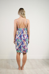 Palm Tree Mirage Slip Dress