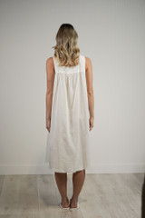 White Nighty MARIGOLD White Embroidery