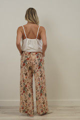 Wildflower Field Beige Lounge Pants