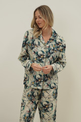Coastal Botanica Blue Long PJ Set