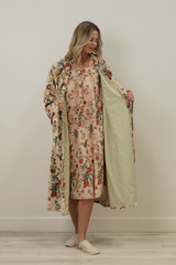 Wildflower Field Velvet Robe