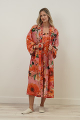 Tuscan Rose Pink Kimono