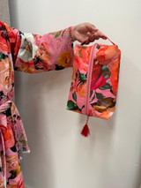 Tuscan Rose Pink Toiletry Bag