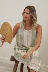 Mirabella Top Reseda Stripey