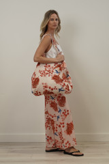 Bloom & Flight Blush Pink Velvet Bag