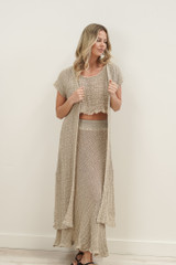 Marzia Sleeveless Kimono