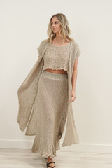 Marzia Sleeveless Kimono