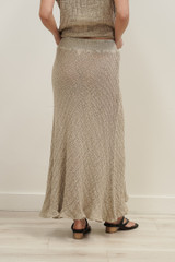 Natural Sottana Linen Skirt