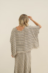 Sarita Linen Top Earth Weave