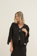 Chloe Jacket Black Combo