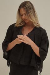 Chloe Jacket Black Combo