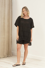 Helene Top Black Combo