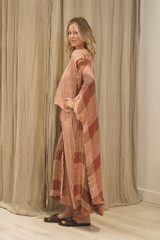 Donna Dress Cameo Brown Check