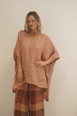 Zeta Top Cameo Brown Check