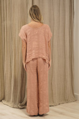 Milia Box Top Cameo Brown Check/Combo