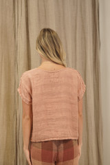 Carina Box Top Cameo Brown Check