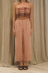 Tami Pants Cameo Brown Check
