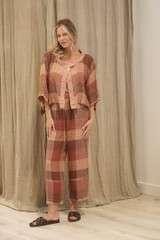 Chloe Jacket Cameo Brown Check