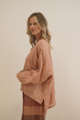 Valentina Top Top Cameo Brown Combo