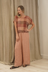 Carina Box Top Cameo Brown Combo