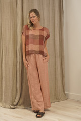 Carina Box Top Cameo Brown Combo