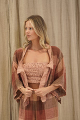 Chloe Jacket Cameo Brown Combo