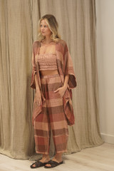 Carmen Cardigan Cameo Brown Combo