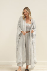 Donna Dress Lemon Sorbet Multi Stripes