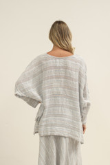 Valentina Top Top Lemon Sorbet Multi Stripes