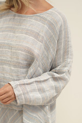 Valentina Top Top Lemon Sorbet Multi Stripes