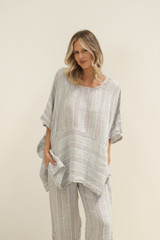 Zeta Top Lemon Sorbet Multi Stripes